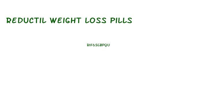 Reductil Weight Loss Pills