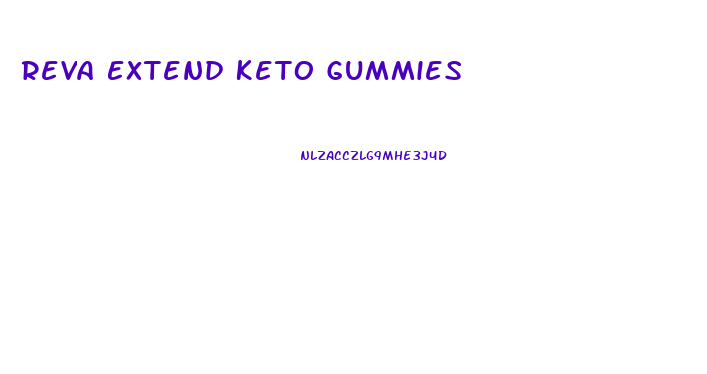 Reva Extend Keto Gummies