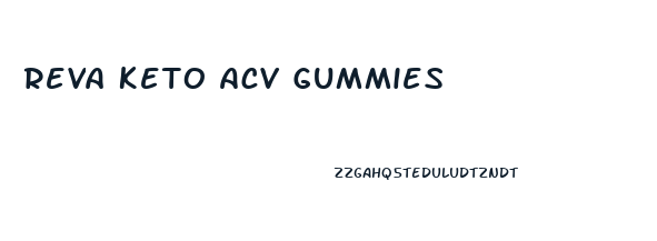 Reva Keto Acv Gummies