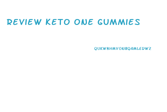 Review Keto One Gummies
