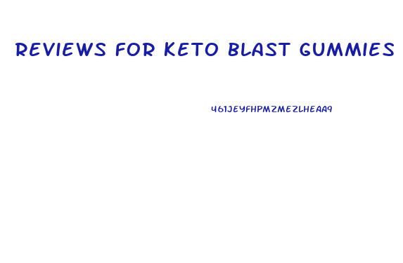 Reviews For Keto Blast Gummies