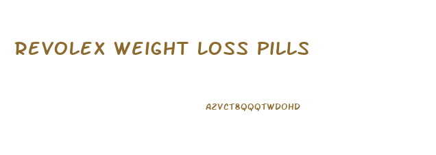 Revolex Weight Loss Pills