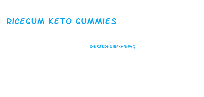 Ricegum Keto Gummies