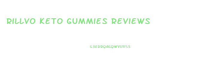Rillvo Keto Gummies Reviews