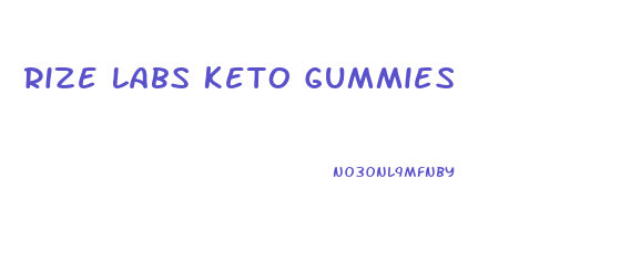 Rize Labs Keto Gummies