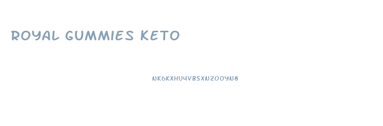 Royal Gummies Keto