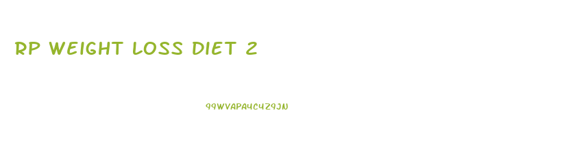 Rp Weight Loss Diet 2