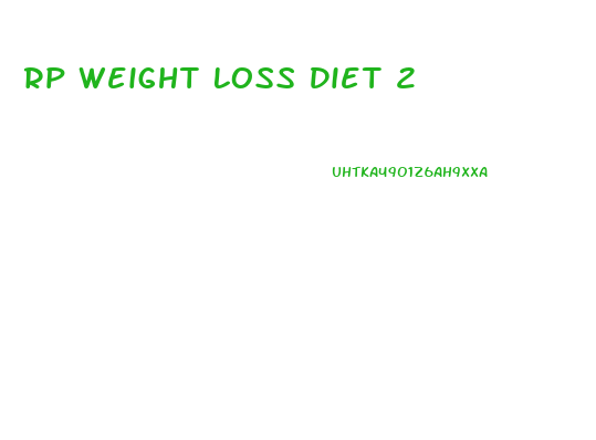 Rp Weight Loss Diet 2