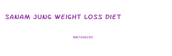 Sanam Jung Weight Loss Diet