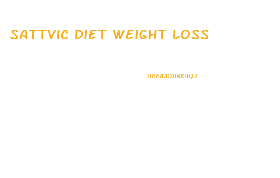 Sattvic Diet Weight Loss