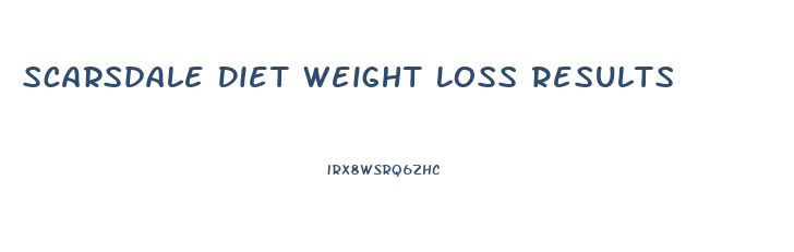 Scarsdale Diet Weight Loss Results