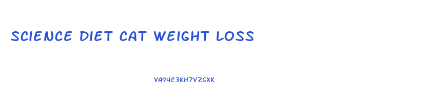Science Diet Cat Weight Loss
