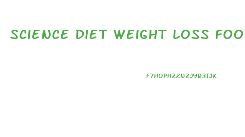 Science Diet Weight Loss Food