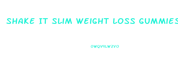 Shake It Slim Weight Loss Gummies From Forza Supplements