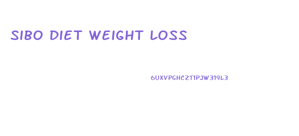 Sibo Diet Weight Loss