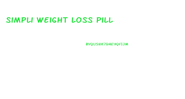 Simpli Weight Loss Pill