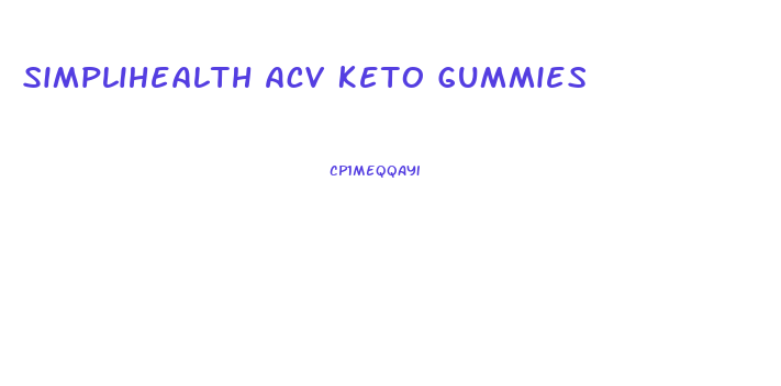 Simplihealth Acv Keto Gummies
