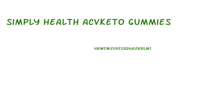 Simply Health Acvketo Gummies