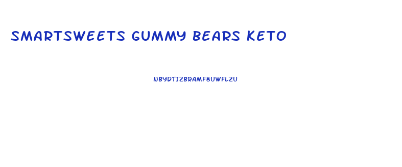 Smartsweets Gummy Bears Keto