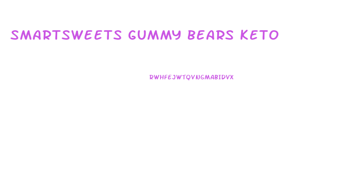 Smartsweets Gummy Bears Keto