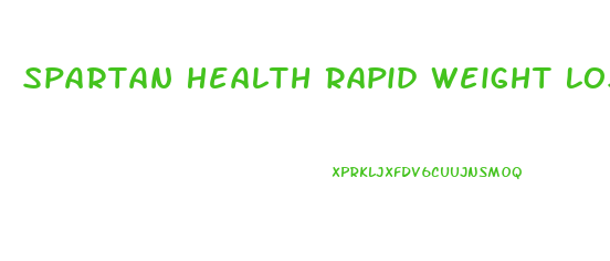 Spartan Health Rapid Weight Loss Pills