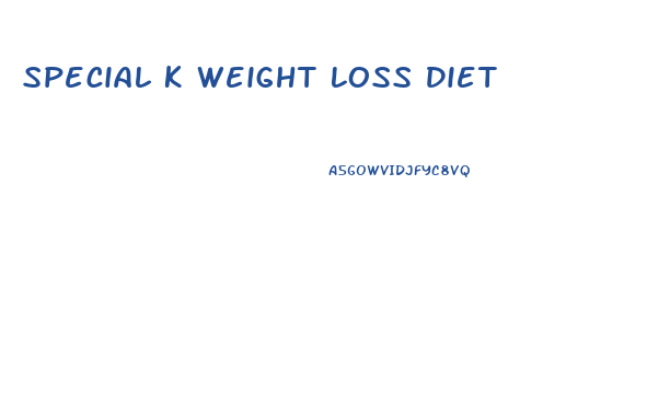 Special K Weight Loss Diet