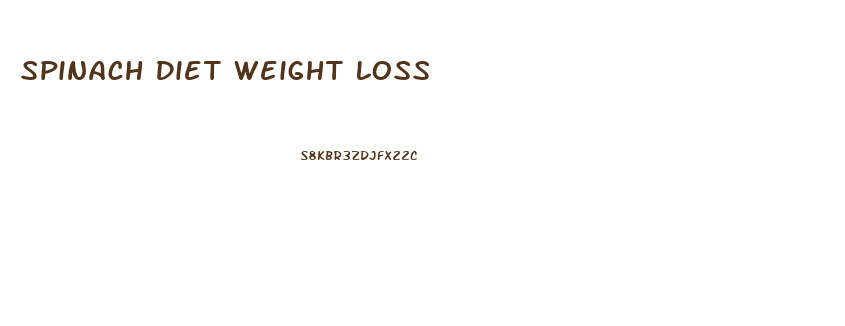 Spinach Diet Weight Loss