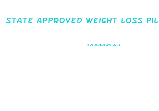 State Approved Weight Loss Pills