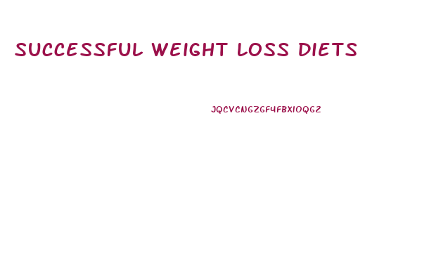 Successful Weight Loss Diets