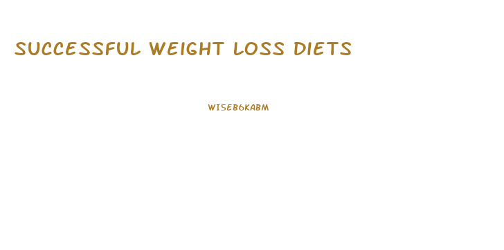 Successful Weight Loss Diets