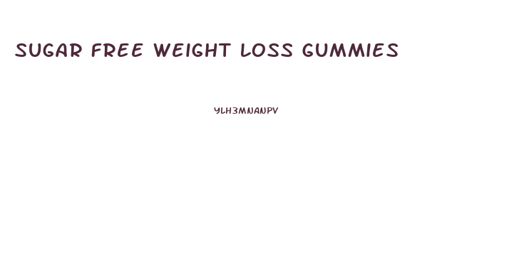 Sugar Free Weight Loss Gummies