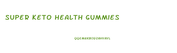 Super Keto Health Gummies