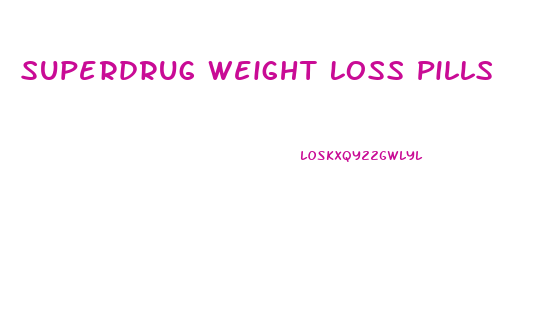 Superdrug Weight Loss Pills