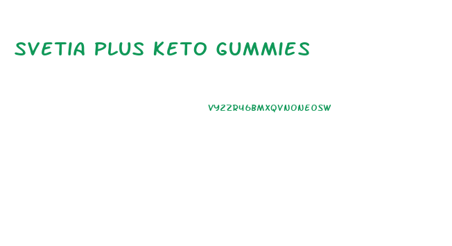 Svetia Plus Keto Gummies