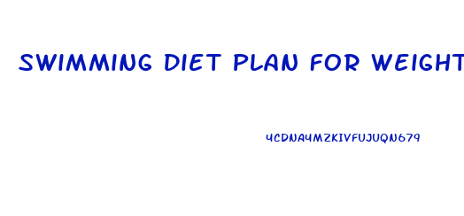 Swimming Diet Plan For Weight Loss
