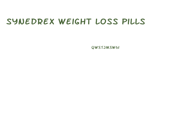 Synedrex Weight Loss Pills