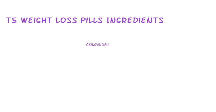 T5 Weight Loss Pills Ingredients