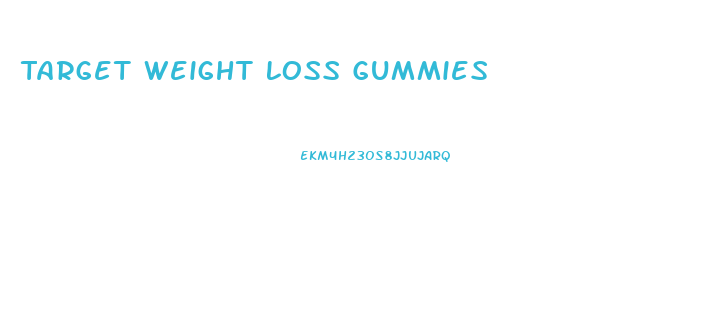 Target Weight Loss Gummies