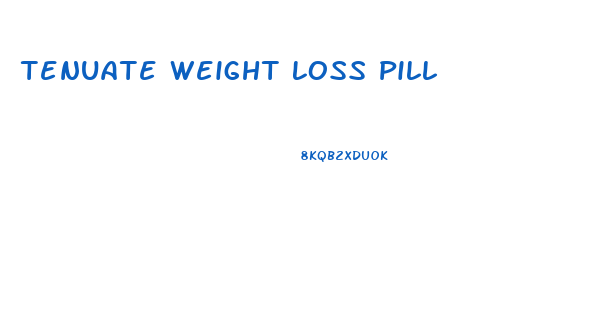 Tenuate Weight Loss Pill