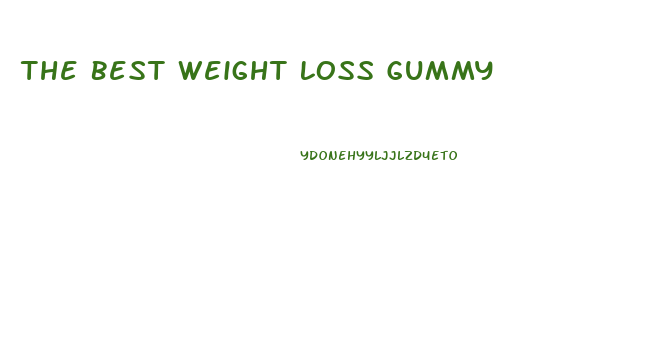 The Best Weight Loss Gummy