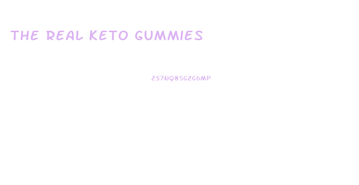 The Real Keto Gummies