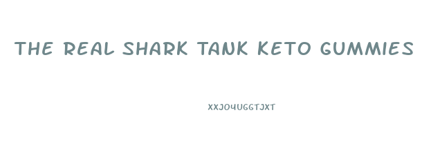 The Real Shark Tank Keto Gummies