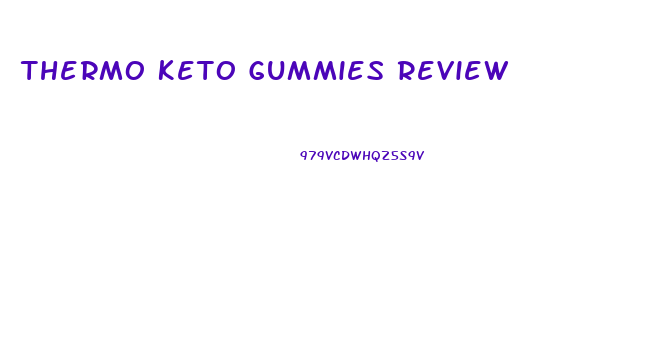 Thermo Keto Gummies Review