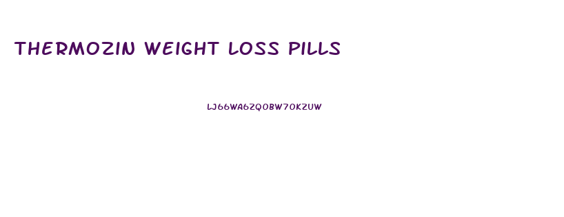 Thermozin Weight Loss Pills