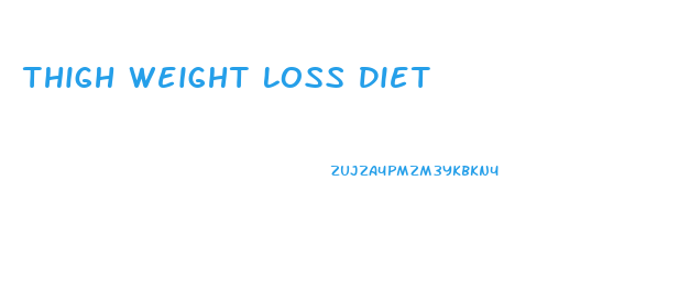 Thigh Weight Loss Diet