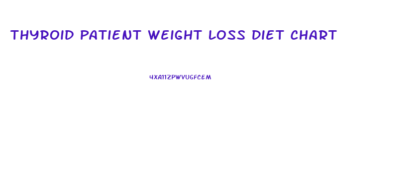 Thyroid Patient Weight Loss Diet Chart