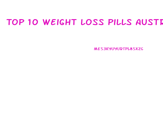 Top 10 Weight Loss Pills Australia