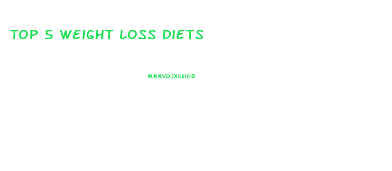 Top 5 Weight Loss Diets