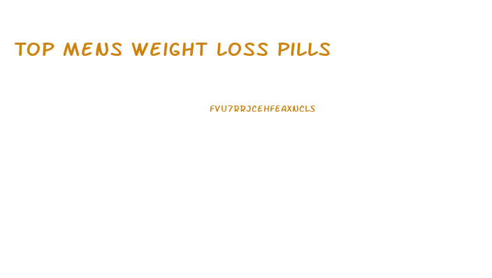 Top Mens Weight Loss Pills